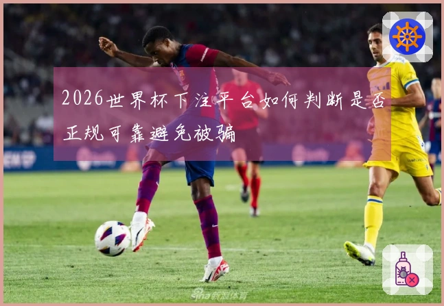 2026世界杯下注平台如何判断是否正规可靠避免被骗